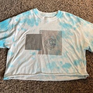 home made mac miller cropped tee